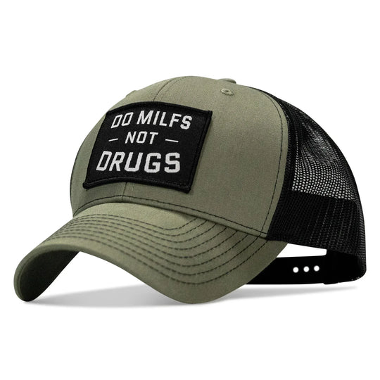 One Revolver Surfboards - Do Milfs. Not Drugs. Patch Snapback HAT HEADWEAR