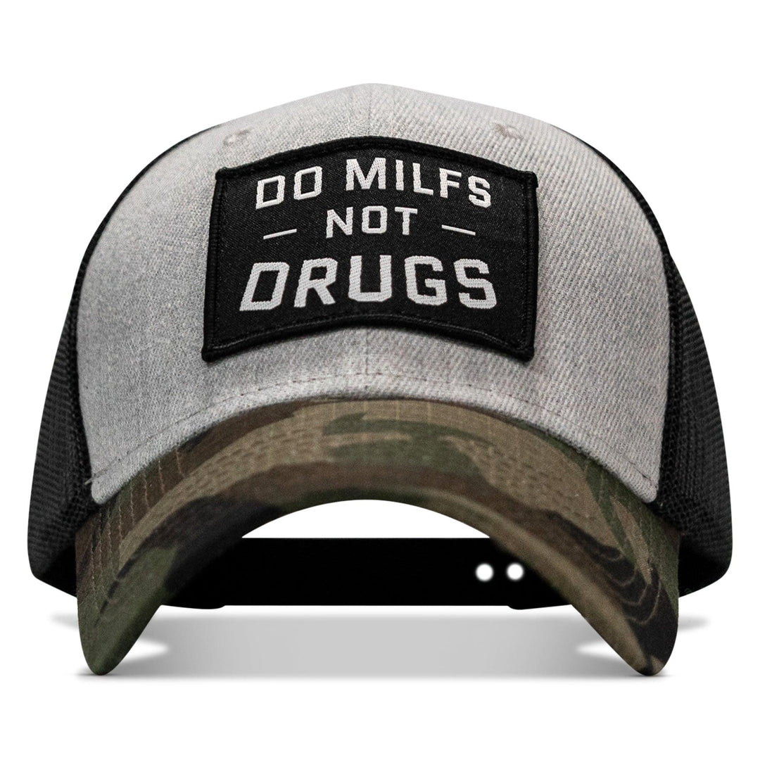 One Revolver Surfboards - Do MILFS. Not Drugs Patch Original Ripstop Snapback Hat HEADWEAR