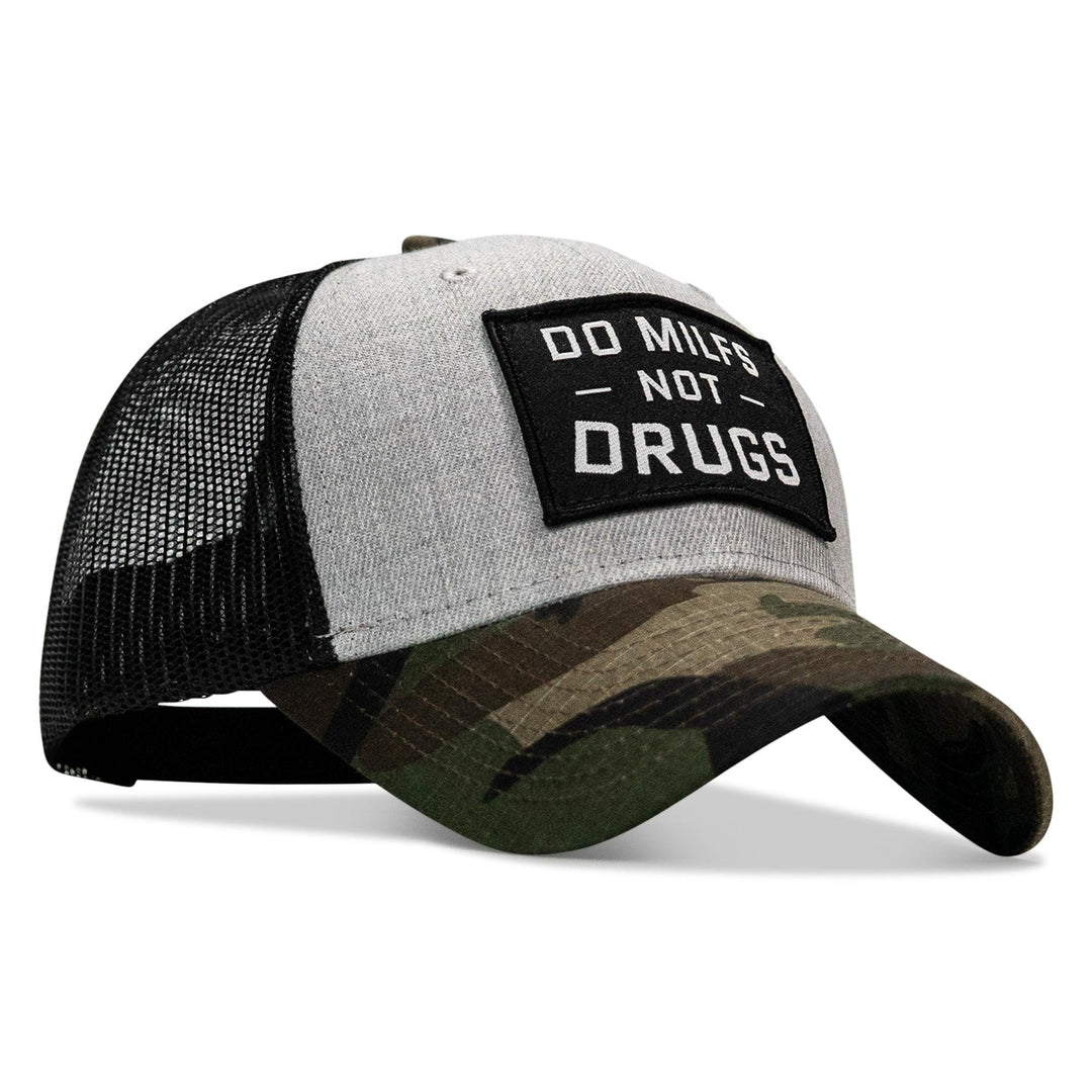 One Revolver Surfboards - Do MILFS. Not Drugs Patch Original Ripstop Snapback Hat HEADWEAR