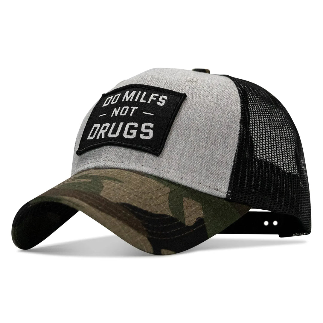 One Revolver Surfboards - Do Milfs. Not Drugs. Patch Snapback HAT HEADWEAR
