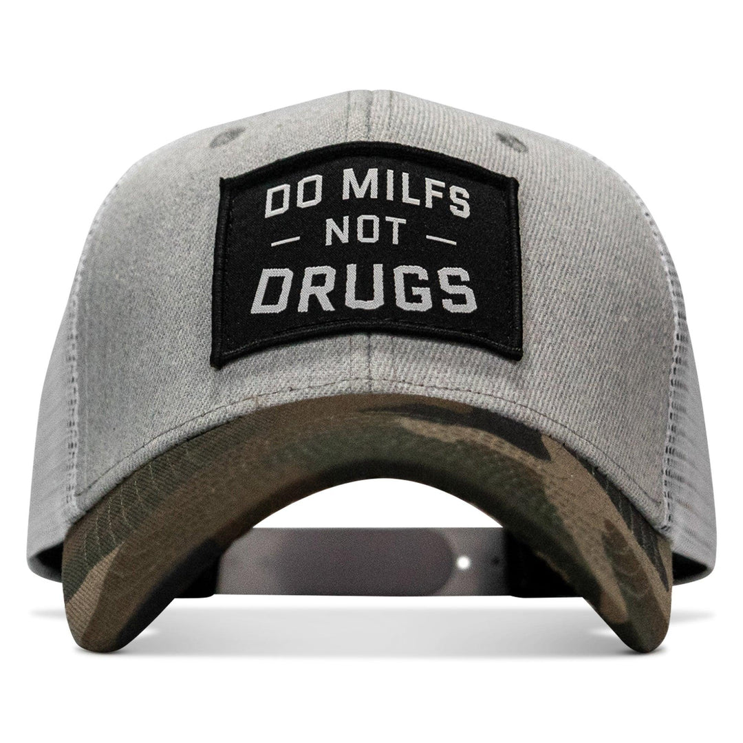 One Revolver Surfboards - Do MILFS. Not Drugs Patch Original Ripstop Snapback Hat HEADWEAR