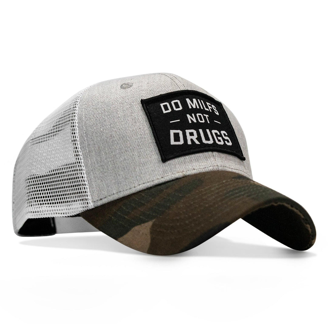 One Revolver Surfboards - Do MILFS. Not Drugs Patch Original Ripstop Snapback Hat HEADWEAR