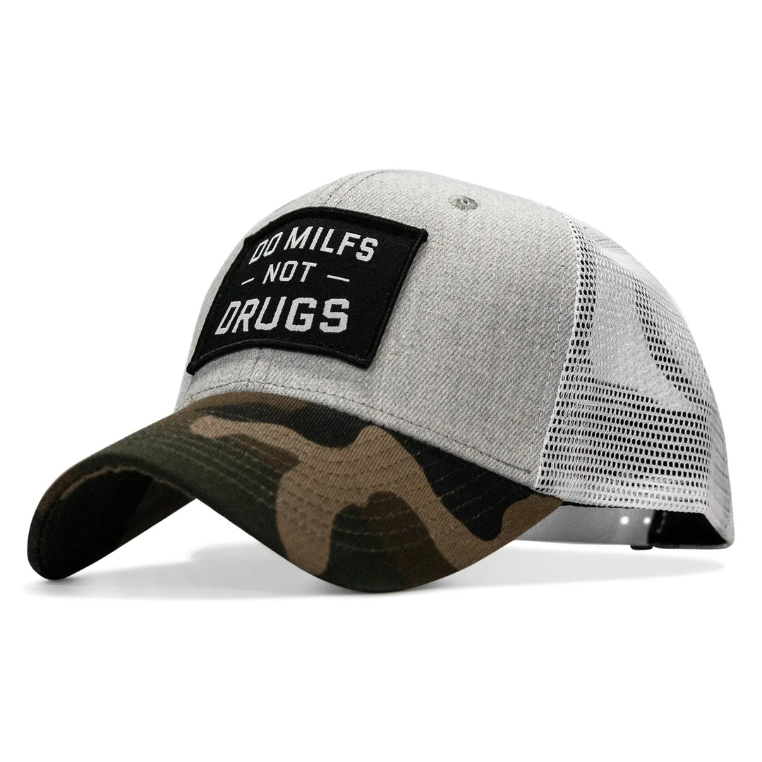 One Revolver Surfboards - Do Milfs. Not Drugs. Patch Snapback HAT HEADWEAR