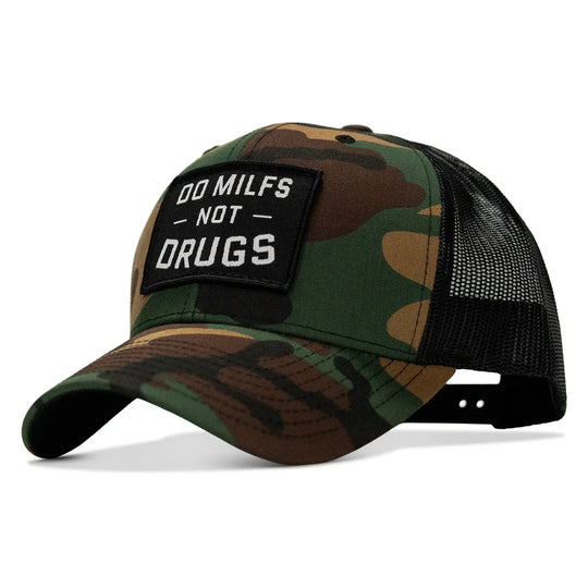 One Revolver Surfboards - Do Milfs. Not Drugs. Patch Snapback HAT HEADWEAR