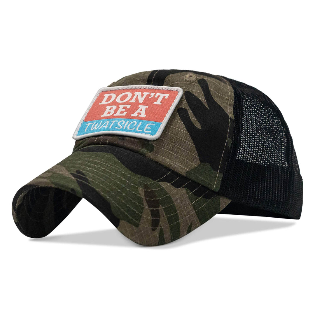 Don't Be A Twatsicle Patch Ripstop Hat - One Revolver Surfboards