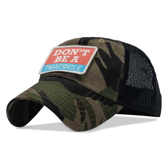 Don't Be A Twatsicle Patch Ripstop Hat - One Revolver Surfboards