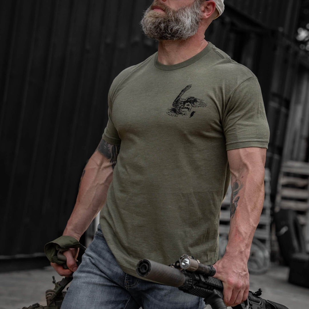 Become A Threat To The Darkness Men's T-Shirt - One Revolver Surfboards