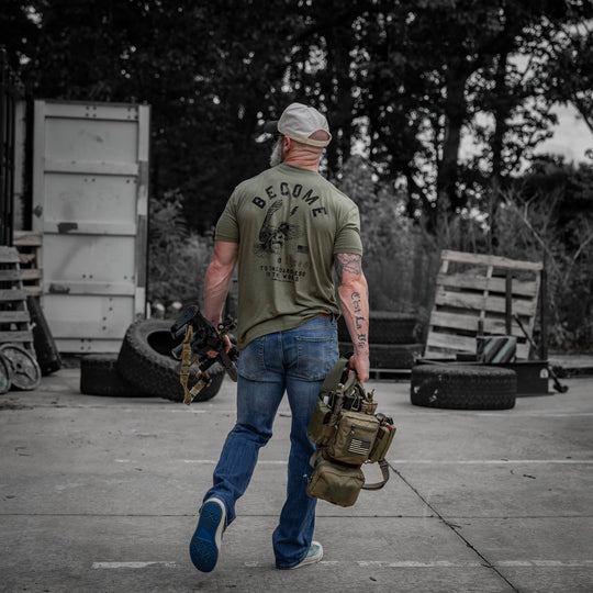 Become A Threat To The Darkness Men's T-Shirt - One Revolver Surfboards