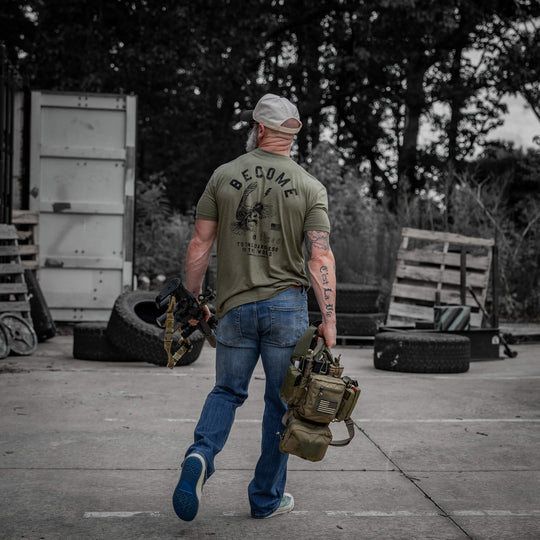 Become A Threat To The Darkness Men's T-Shirt