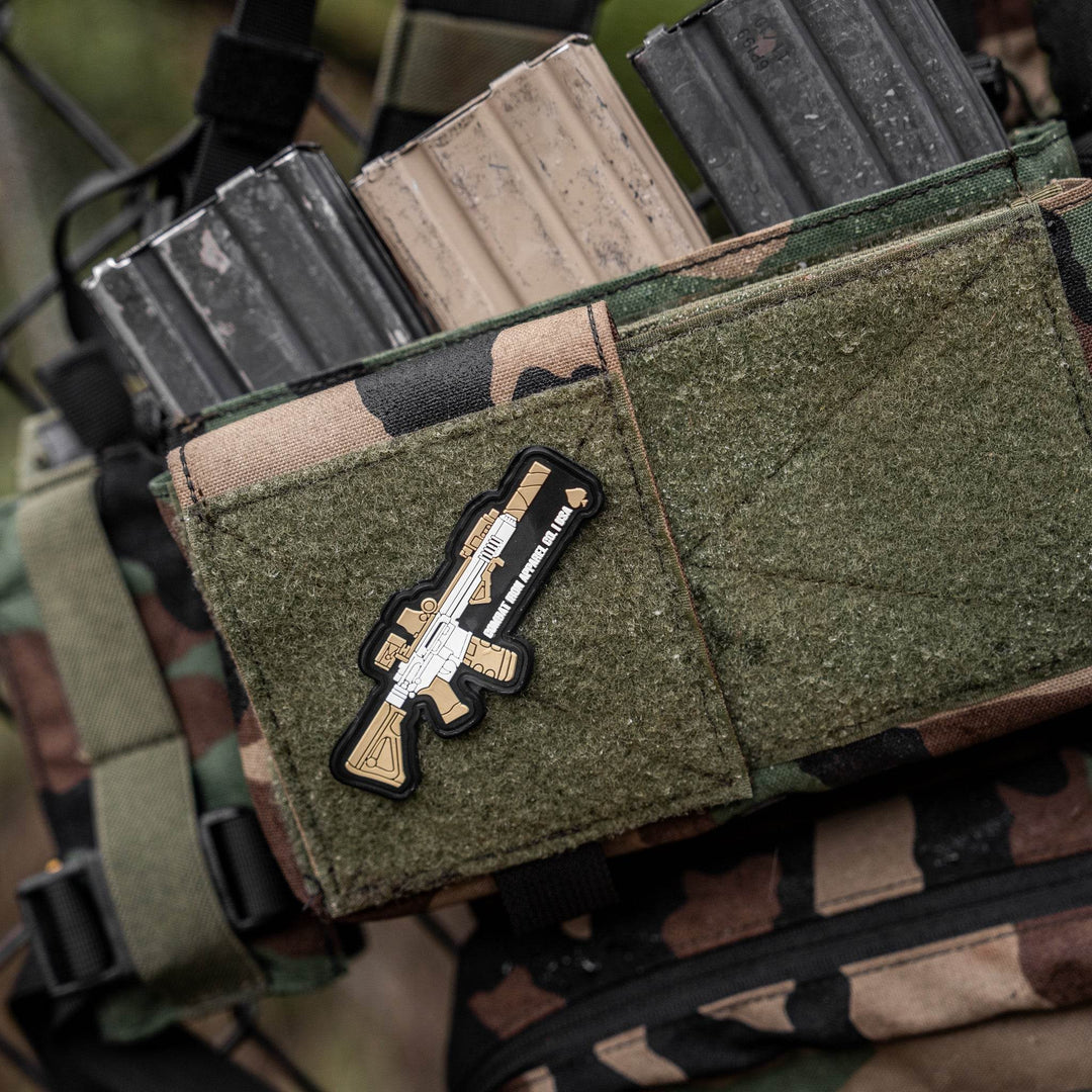 Long Range Pew Pew Rifle Pvc Patch - One Revolver Surfboards