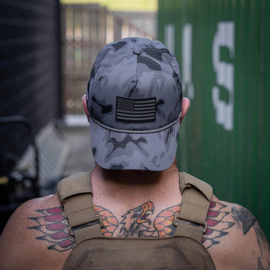 American Flag PVC Waterproof Weekender Snapback - One Revolver Surfboards