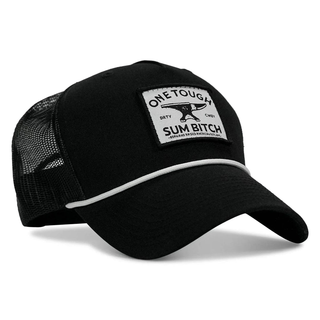 One Revolver Surfboards - One Tough Sum B*tch Patch Rope Snapback Hat HEADWEAR