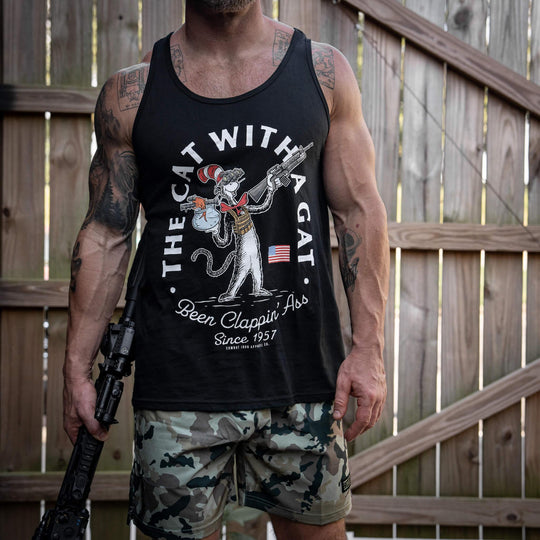 One Revolver Surfboards - Cat With A Gat Men&