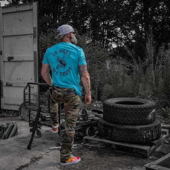 In Guns We Trust Men's T-Shirt - One Revolver Surfboards
