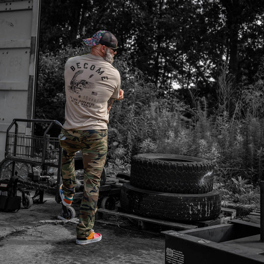 Become A Threat To The Darkness Men's T-Shirt - One Revolver Surfboards