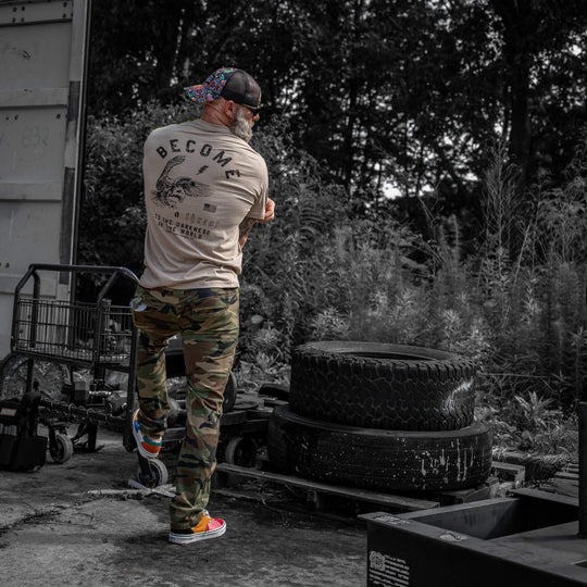 Become A Threat To The Darkness Men's T-Shirt