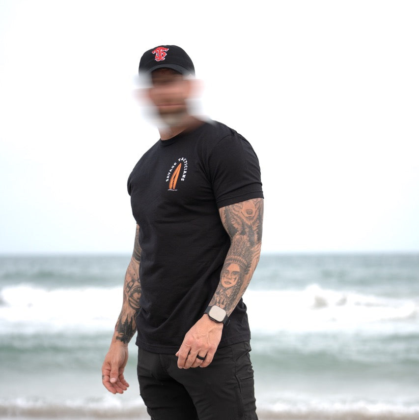 ST Team Hat - Black
