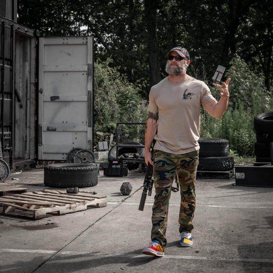 Become A Threat To The Darkness Men's T-Shirt - One Revolver Surfboards