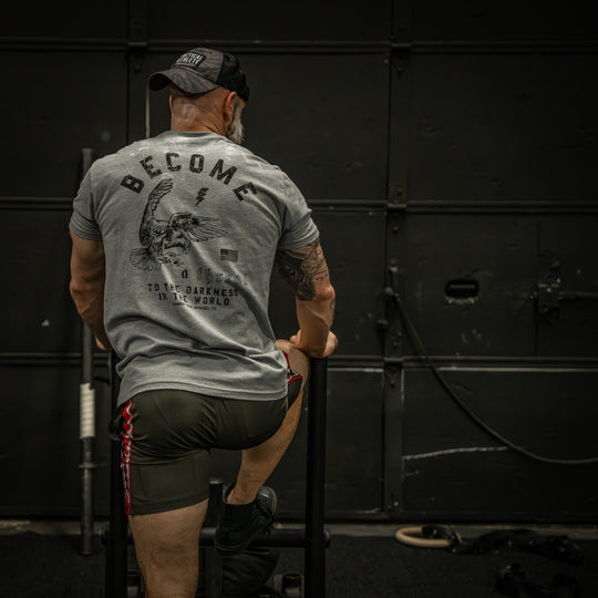 Become A Threat To The Darkness Men's T-Shirt