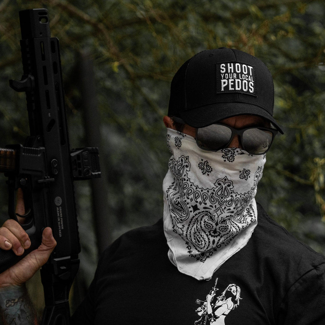 One Revolver Surfboards - Shoot Your Local Pedos Patch Snapback HEADWEAR