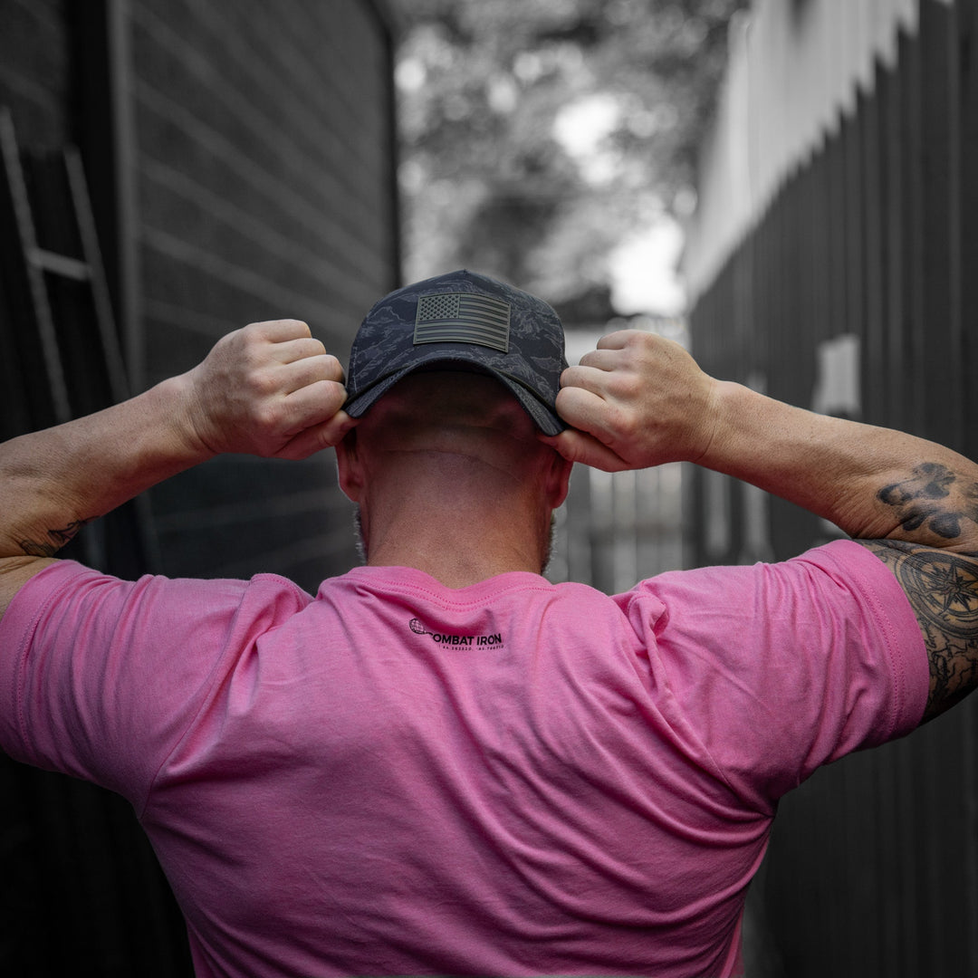 American Flag PVC Patch Waterproof Weekender Snapback