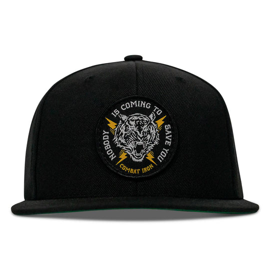 Nobody Is Coming To Save You FlatBill SnapBack Hat