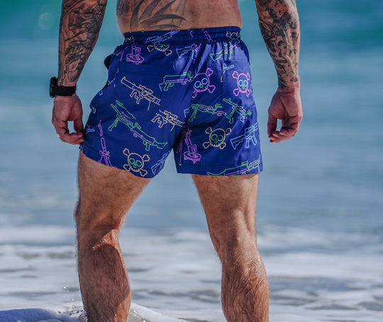 Swim Trunks - Neon Lights &amp; Gun Fights