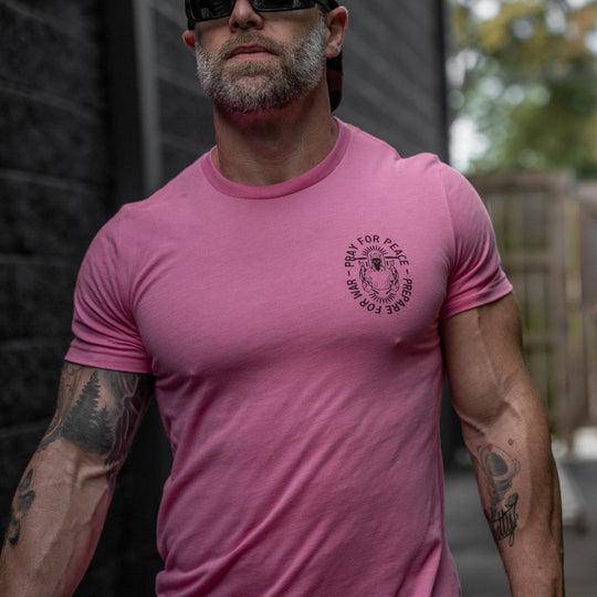 Pray For Peace. Prepare For War. Men's T-Shirt