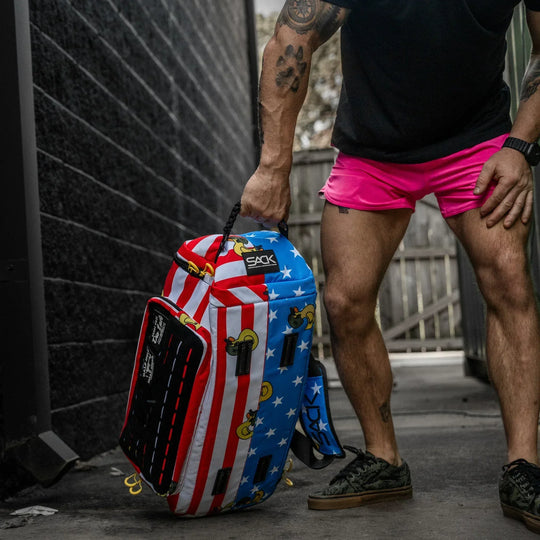 One Revolver Surfboards - 50L Sack™ Duffle Hybrid Double Carry Bag DUFFLEPACK