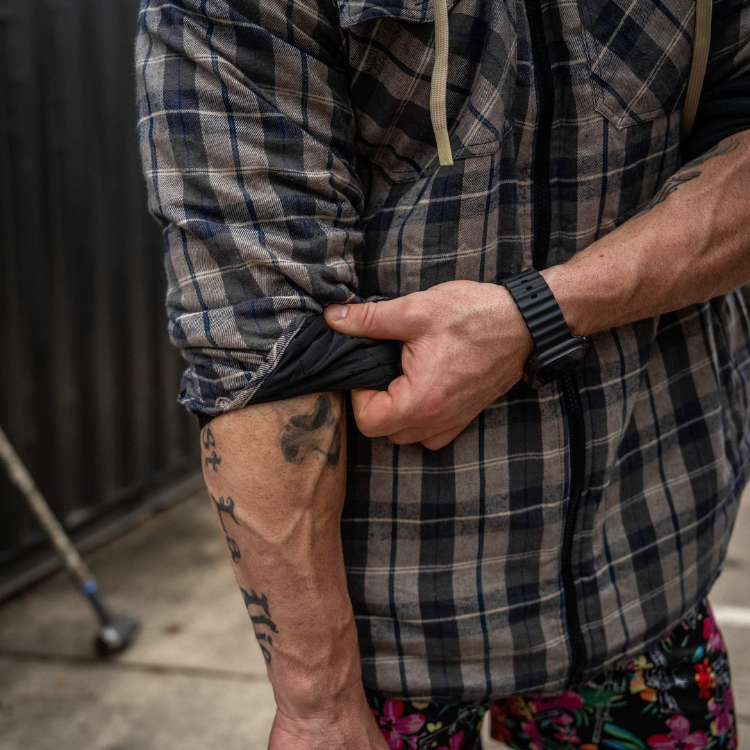 Frontier Zip Flannel Jacket