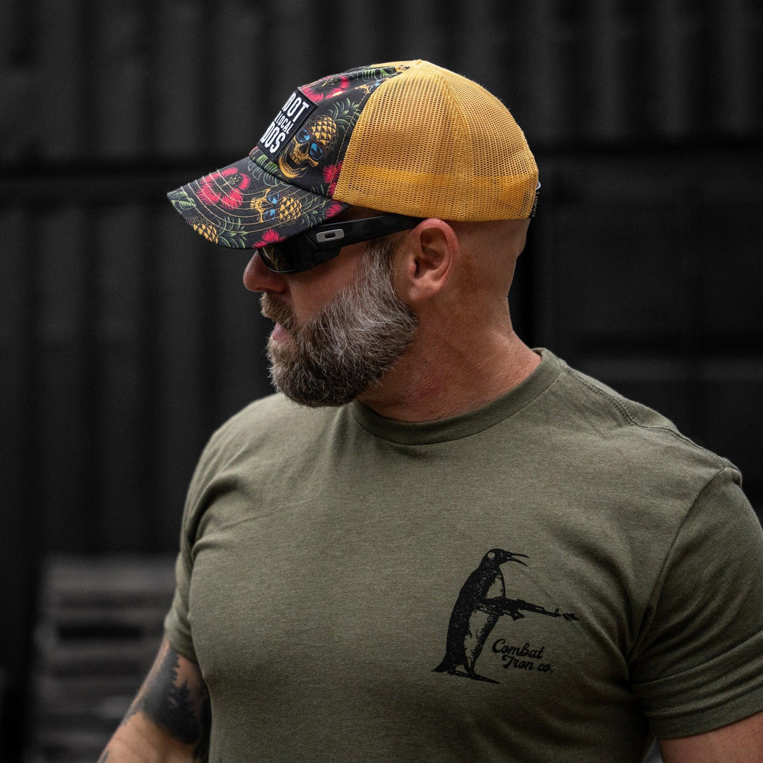 One Revolver Surfboards - Shoot Your Local Pedos Patch Tactical Ripstop Mesh Snapback Hat HEADWEAR
