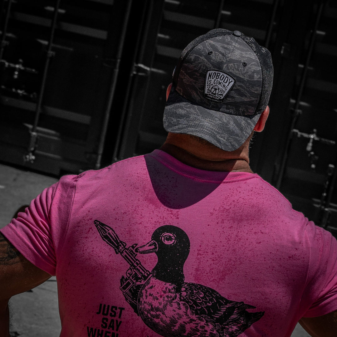Comfort Is A Slow Death Patch Original Ripstop Snapback Hat