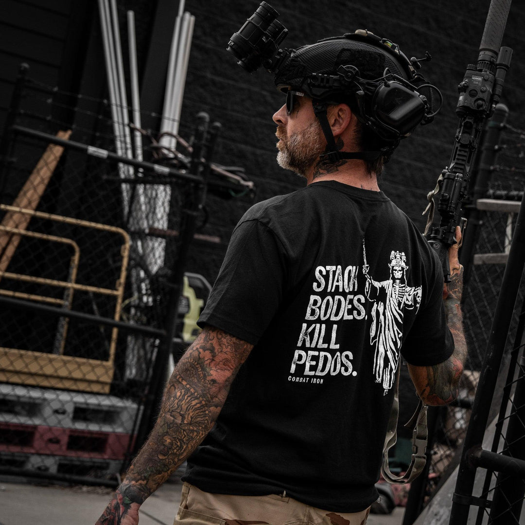 One Revolver Surfboards - Stack Bodies. Kill Pedos. Men&