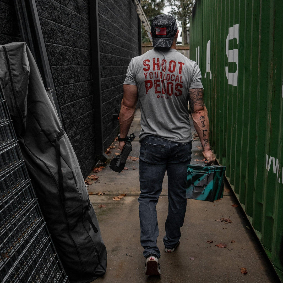 One Revolver Surfboards - Shoot Your Local Pedos Men&