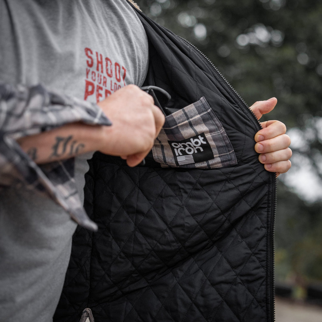 Frontier Zip Flannel Jacket