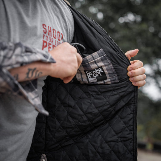 Frontier Zip Flannel Jacket