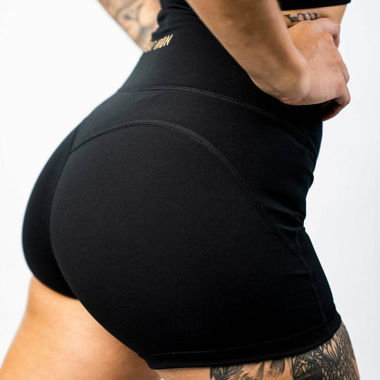 LADIES LUXE HIGH WAISTED SHORTS - SHORTS | WOMEN - One Revolver Surfboards