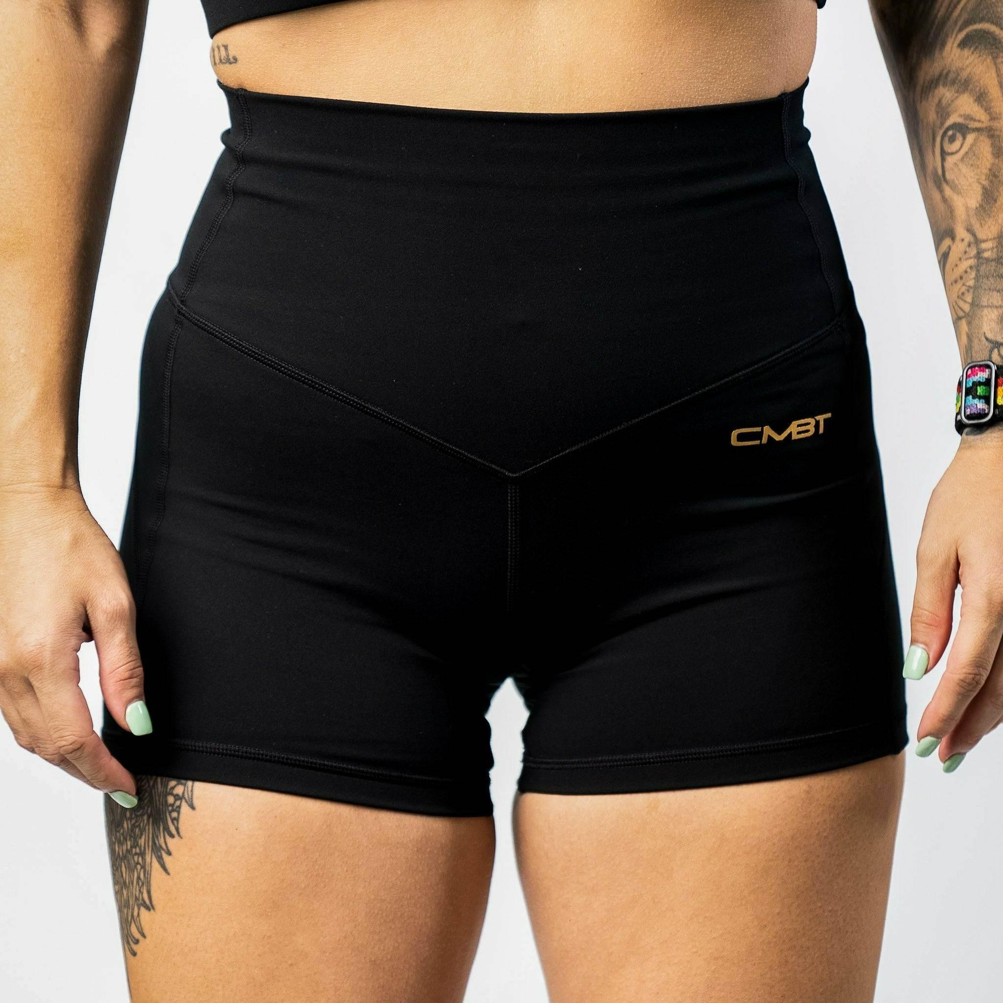 One Revolver Surfboards - LADIES LUXE HIGH WAISTED SHORTS SHORTS | WOMEN