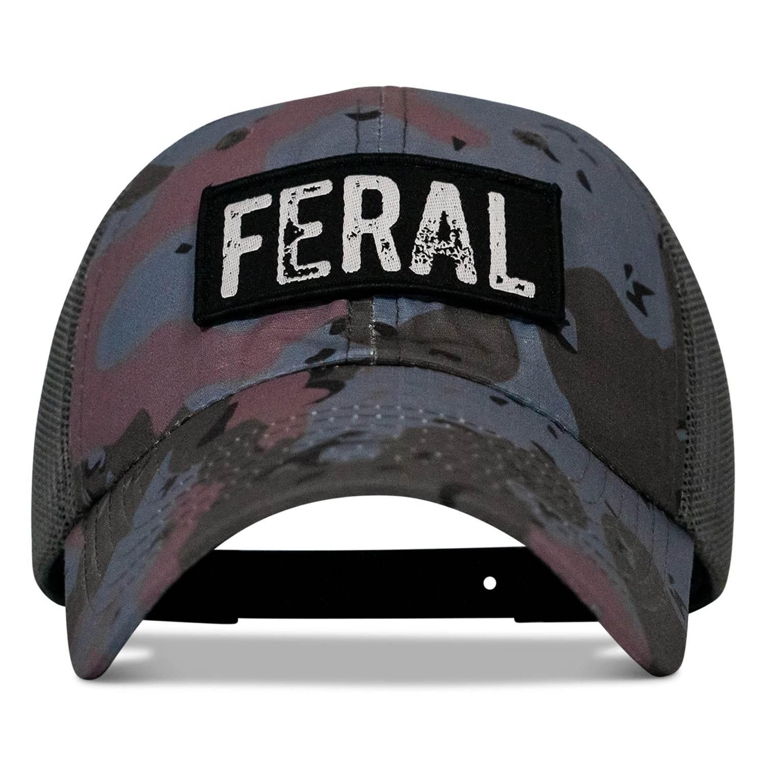 One Revolver Surfboards - Feral Patch RipStop Tactical Mesh Snapback Hat HEADWEAR