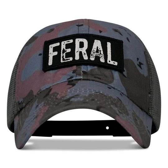 One Revolver Surfboards - Feral Patch RipStop Tactical Mesh Snapback Hat HEADWEAR