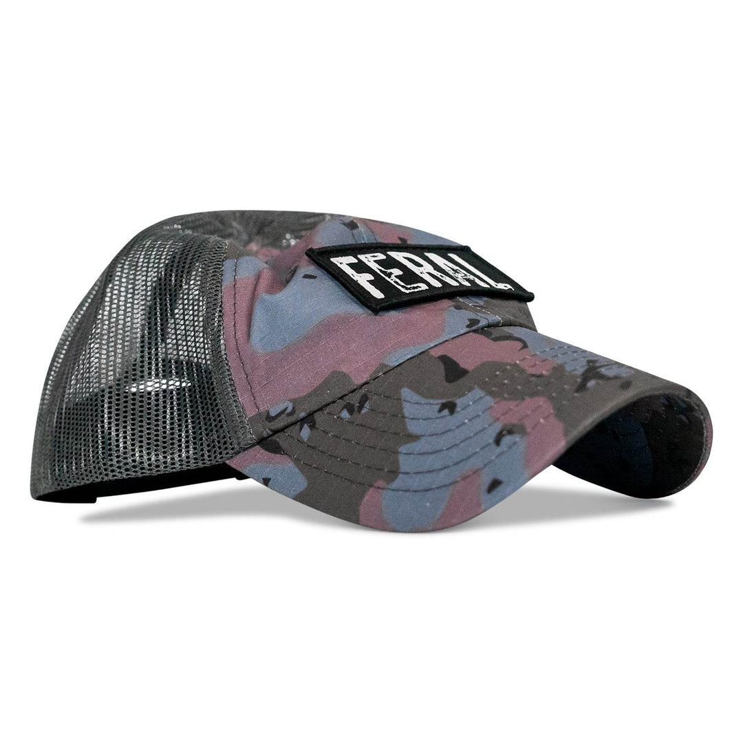 Feral Patch RipStop Mesh Snapback Hat - One Revolver Surfboards