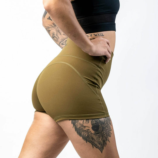 LADIES LUXE HIGH WAISTED SHORTS - SHORTS | WOMEN - One Revolver Surfboards