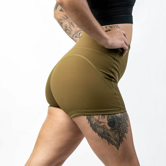 LADIES LUXE HIGH WAISTED SHORTS - SHORTS | WOMEN - One Revolver Surfboards