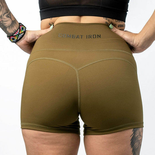 LADIES LUXE HIGH WAISTED SHORTS - SHORTS | WOMEN - One Revolver Surfboards