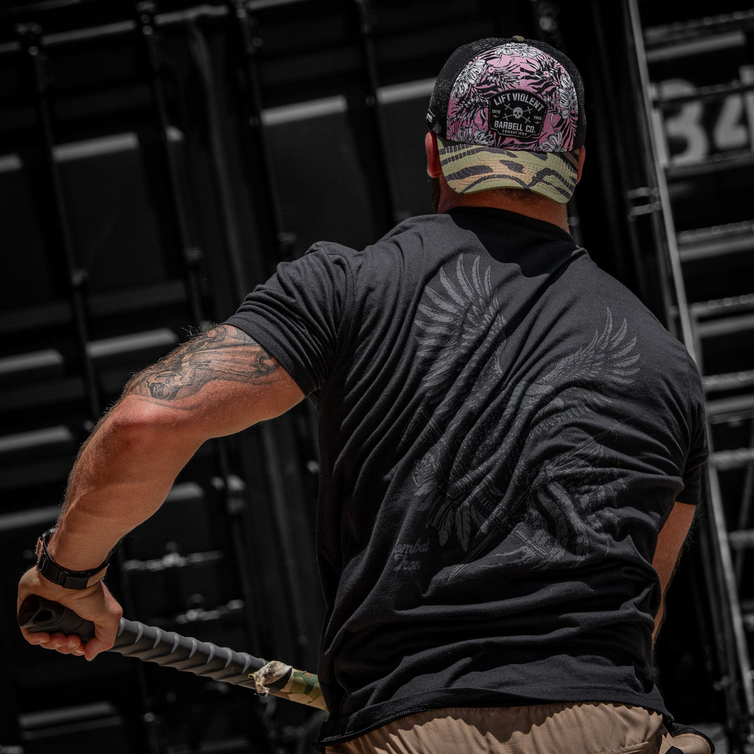 Lift Violent Barbell Co Patch Original Ripstop Snapback Hat