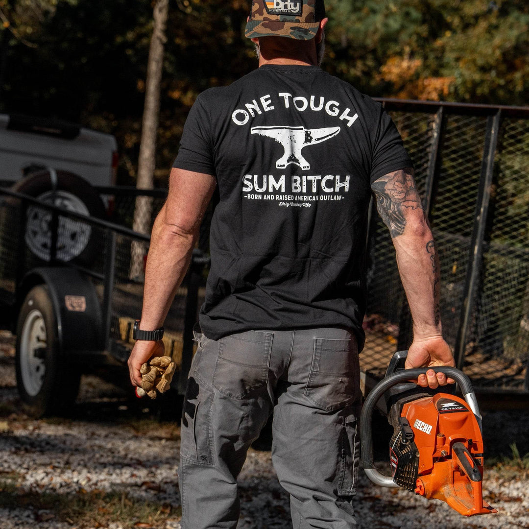 One Tough Sum Born and Raised American Outlaw Men's T-Shirt - One Revolver Surfboards