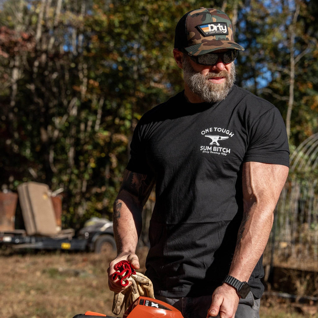 One Tough Sum Born and Raised American Outlaw Men's T-Shirt - One Revolver Surfboards