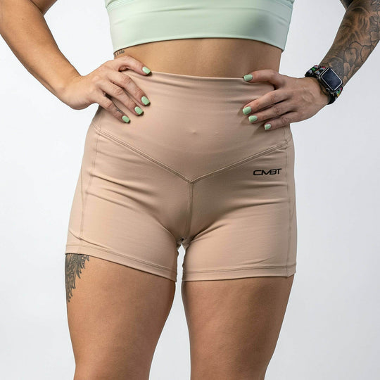LADIES LUXE HIGH WAISTED SHORTS - SHORTS | WOMEN - One Revolver Surfboards