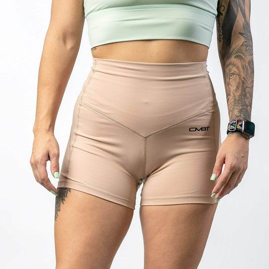 LADIES LUXE HIGH WAISTED SHORTS - SHORTS | WOMEN - One Revolver Surfboards