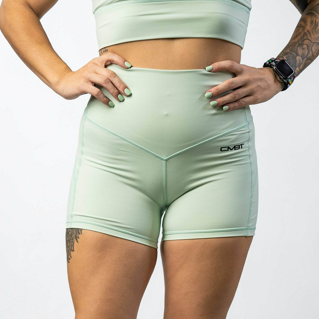 LADIES LUXE HIGH WAISTED SHORTS - SHORTS | WOMEN - One Revolver Surfboards